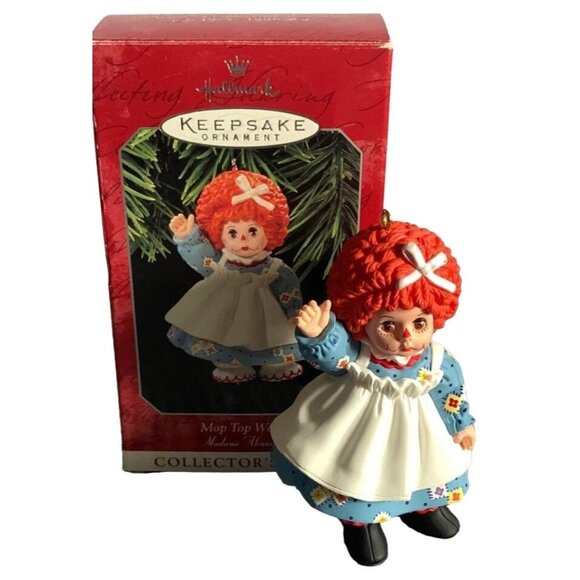 Hallmark Keepsake Mop Top Wendy Ornament Madame Alexander 1996 Collector Series - Picture 1 of 12